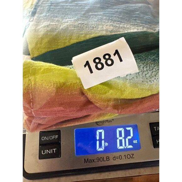 BCBGeneration Kimono Multi Striped Tie Front Size XS /Sm - Picture 15 of 15